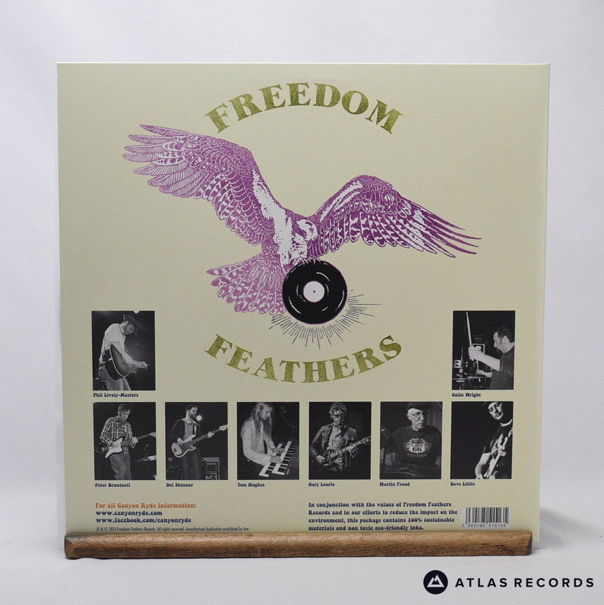 Canyon Ryde - Free To Be - Transparent Purple Double LP Vinyl Record - NM/NM