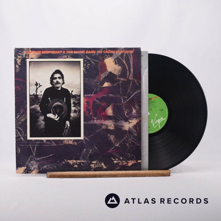 Captain Beefheart Ice Cream For Crow LP Vinyl Record - Front Cover & Record