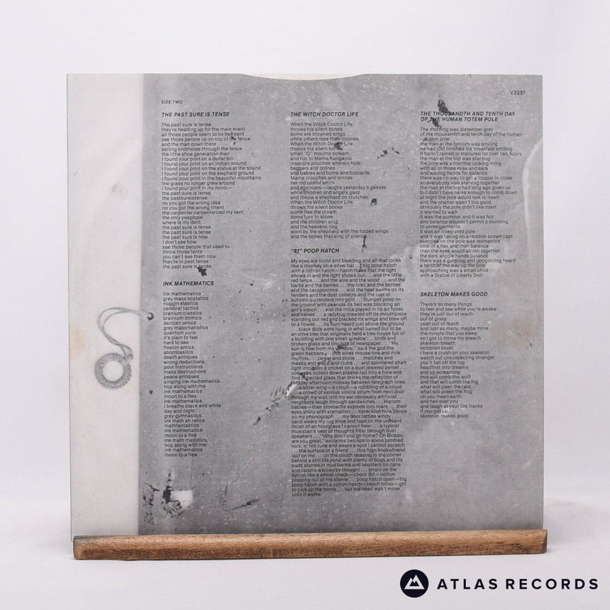 Captain Beefheart - Ice Cream For Crow - First Uk Press LP Vinyl Record - EX/VG+