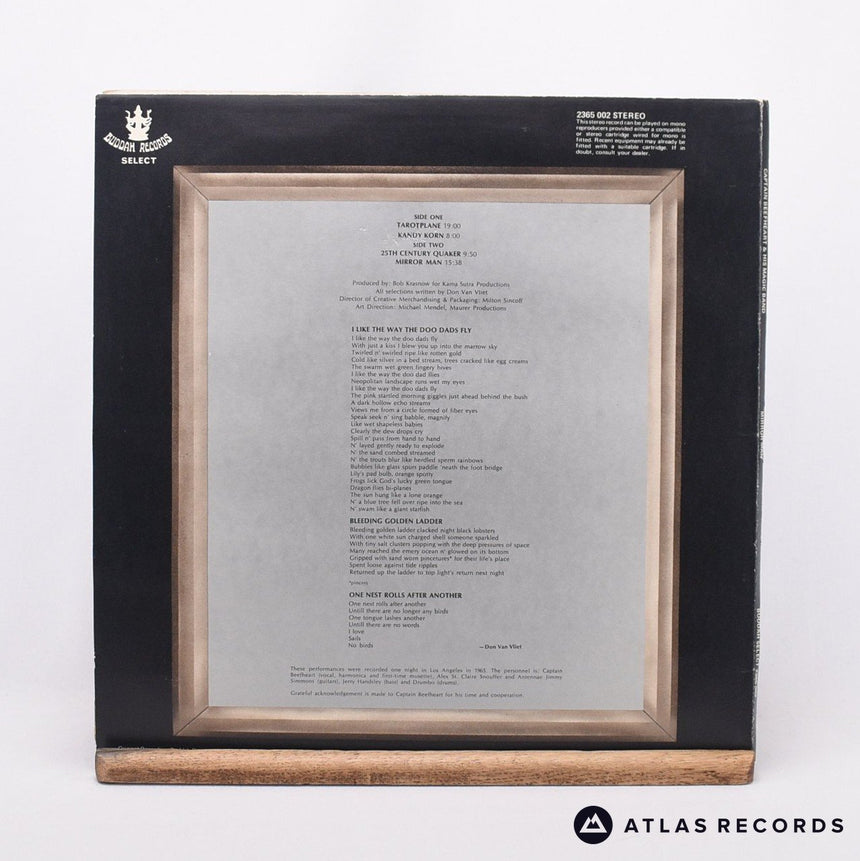 Captain Beefheart - Mirror Man - A//1 B//1 LP Vinyl Record - VG+/EX