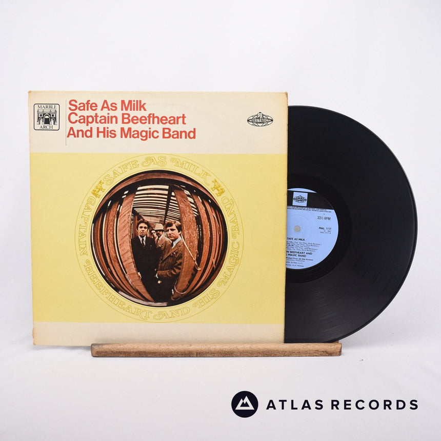 Captain Beefheart Safe As Milk LP Vinyl Record - Front Cover & Record