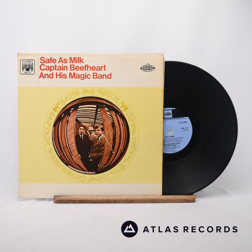 Captain Beefheart Safe As Milk LP Vinyl Record - Front Cover & Record