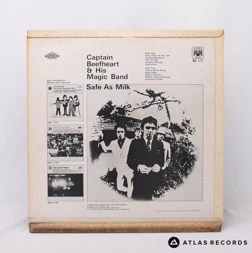Captain Beefheart - Safe As Milk - Mono Reissue A-1 B-1 LP Vinyl Record - VG+/EX