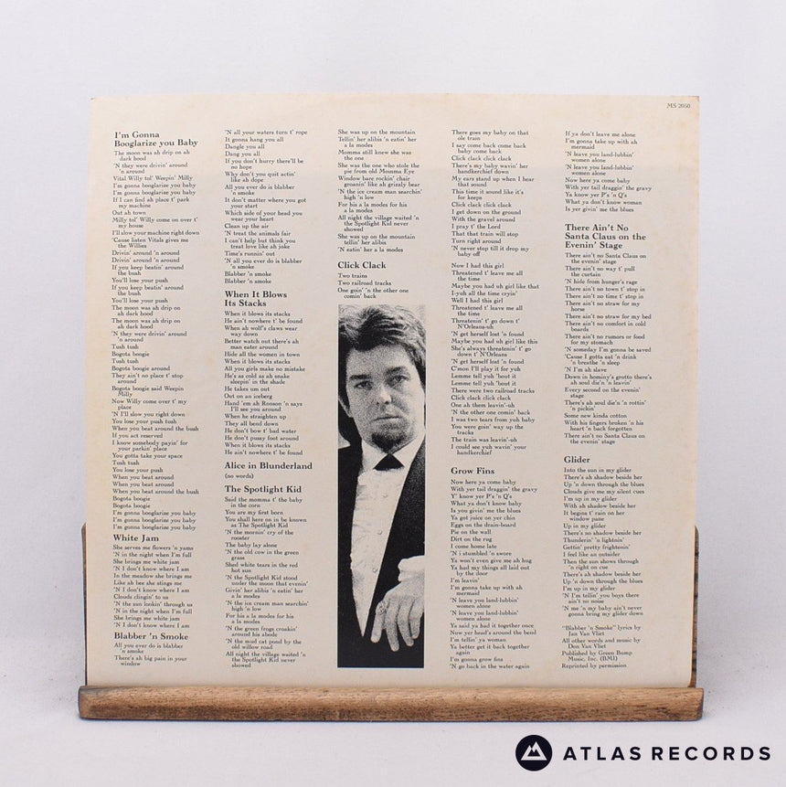 Captain Beefheart - The Spotlight Kid - Lyric Sheet Us LP Vinyl Record - VG+/EX