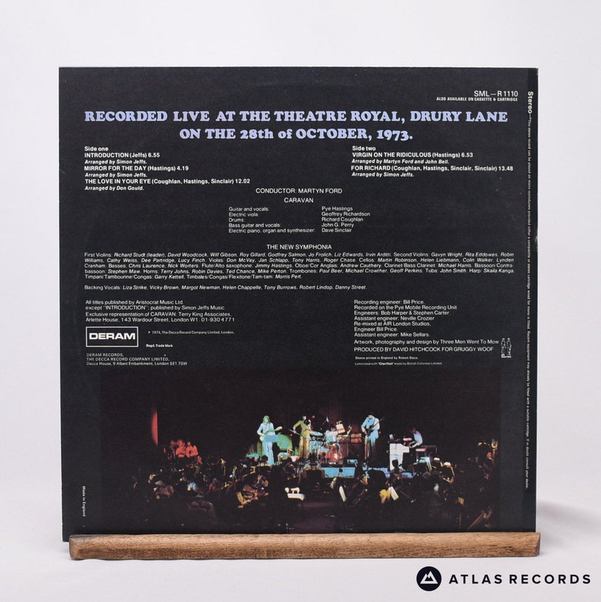 Caravan - Caravan & The New Symphonia - LP Vinyl Record - EX/VG+