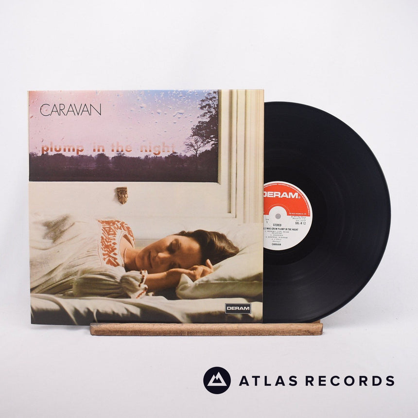 Caravan For Girls Who Grow Plump In The Night LP Vinyl Record - Front Cover & Record