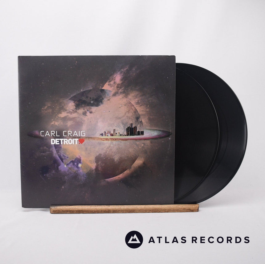 Carl Craig Detroit Love 2 x 12" Vinyl Record - Front Cover & Record