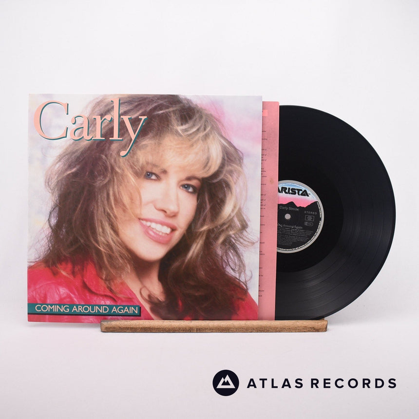 Carly Simon Coming Around Again LP Vinyl Record - Front Cover & Record