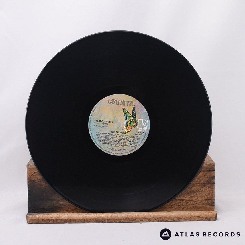 Carly Simon - No Secrets - LP Vinyl Record - EX/VG+