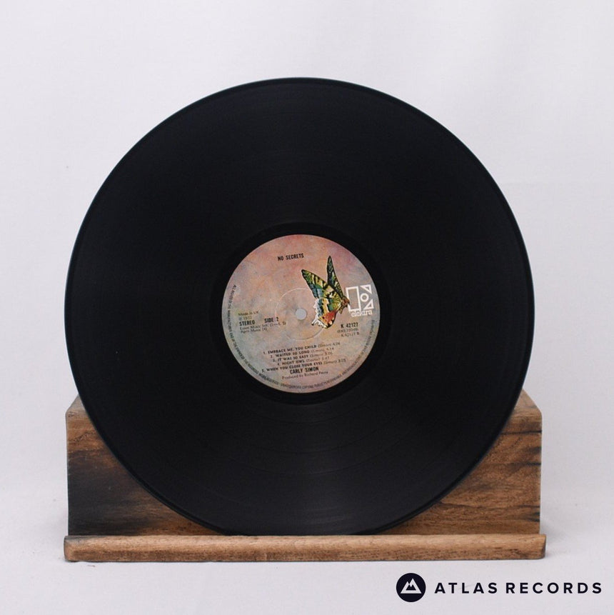 Carly Simon - No Secrets - LP Vinyl Record - VG+/EX