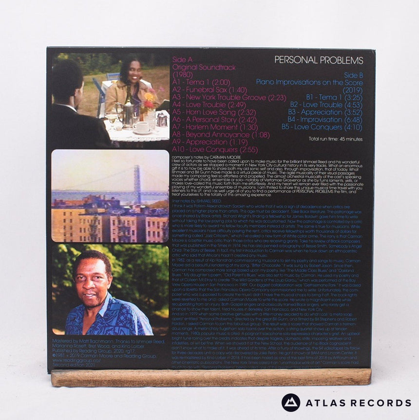 Carman Moore - Personal Problems - First Uk Press LP Vinyl Record - NM/EX