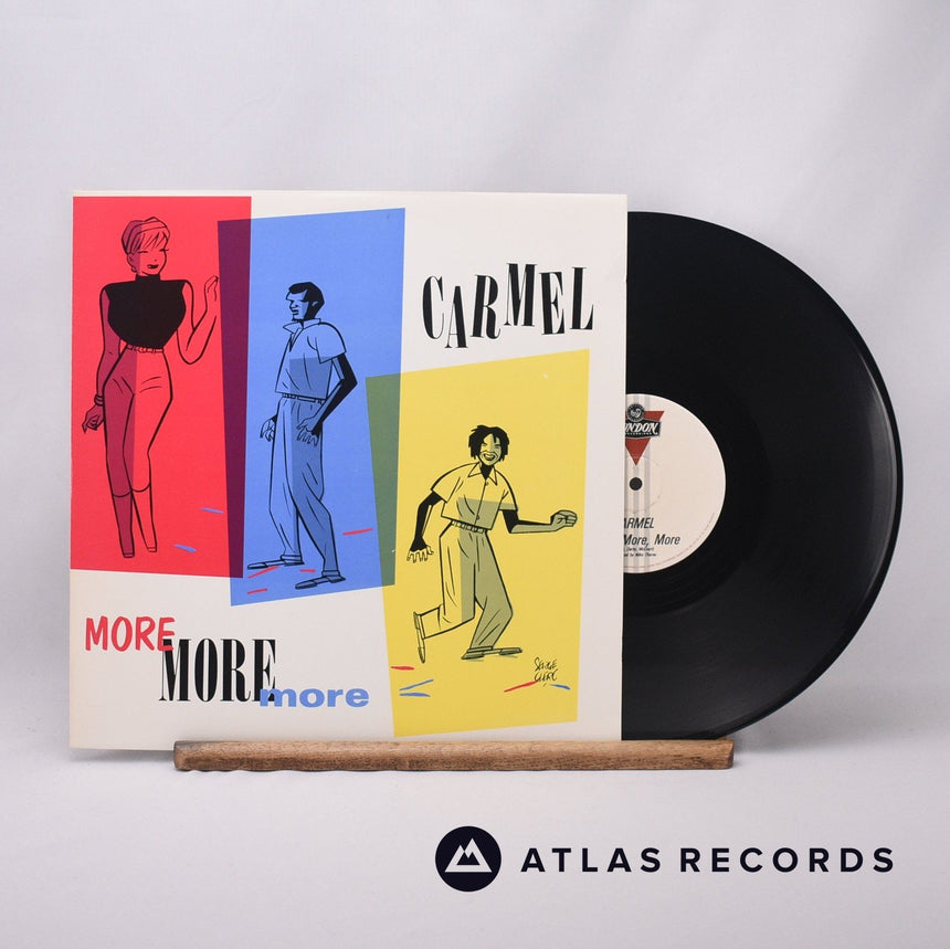 Carmel More, More, More 12" Vinyl Record - Front Cover & Record