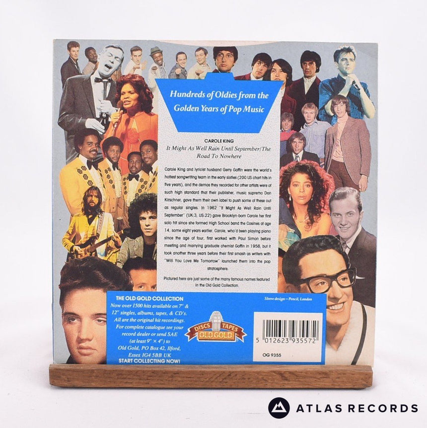 Carole King - It Might As Well Rain Until September - 7" Vinyl Record - EX/VG+