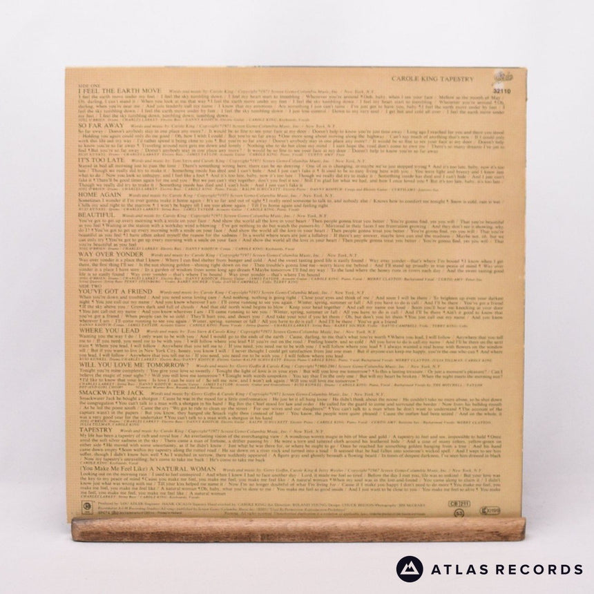 Carole King - Tapestry - Reissue LP Vinyl Record - EX/VG+