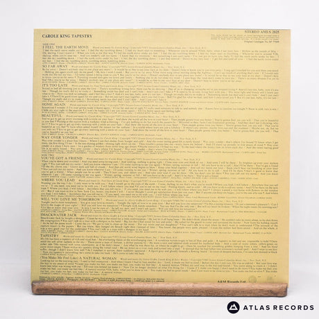 Carole King - Tapestry - A-3 B-4 LP Vinyl Record - EX/NM