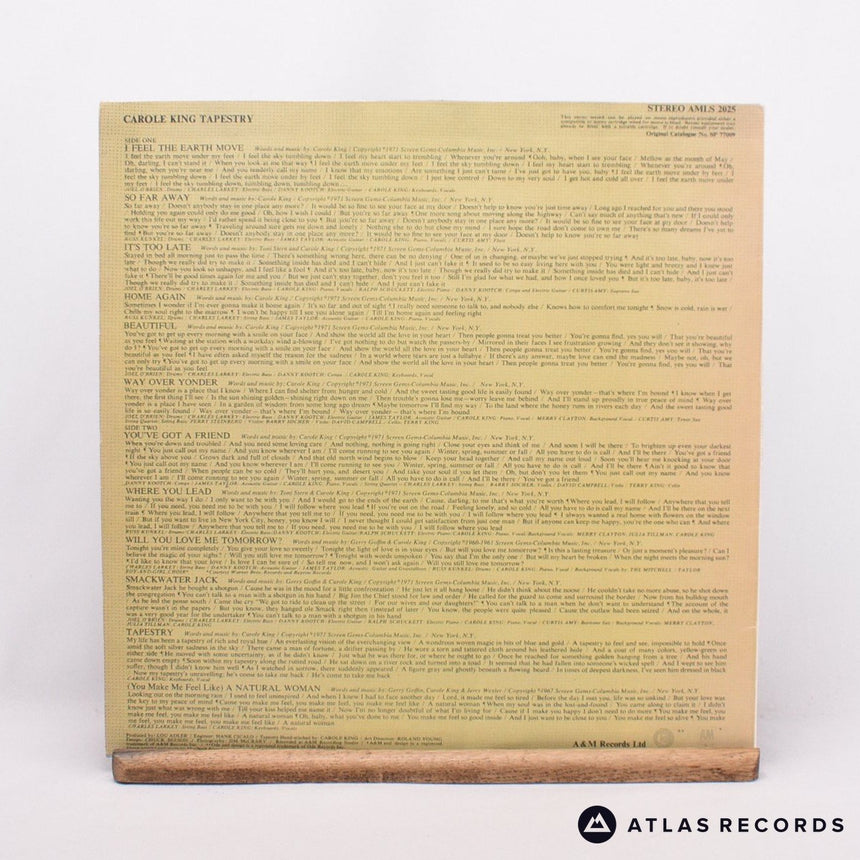 Carole King - Tapestry - LP Vinyl Record - EX/EX