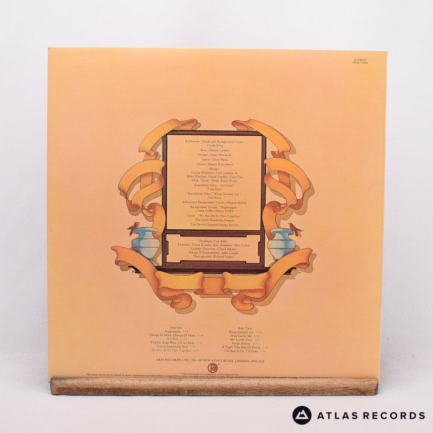 Carole King - Wrap Around Joy - LP Vinyl Record - EX/EX