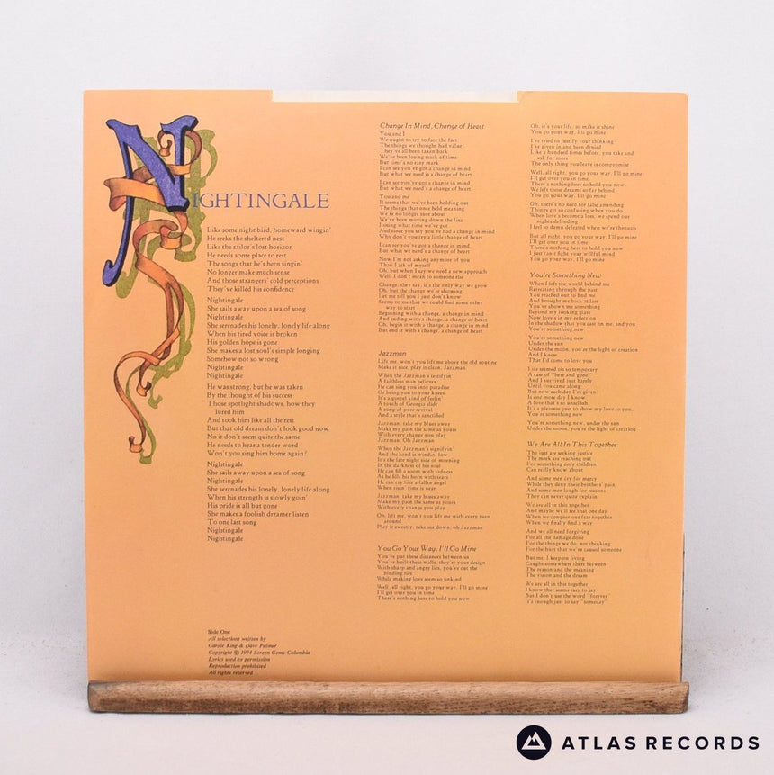 Carole King - Wrap Around Joy - LP Vinyl Record - EX/EX