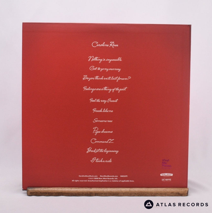 Caroline Rose - Superstar - Neon Pink Embossed Sleeve LP Vinyl Record - NM/NM