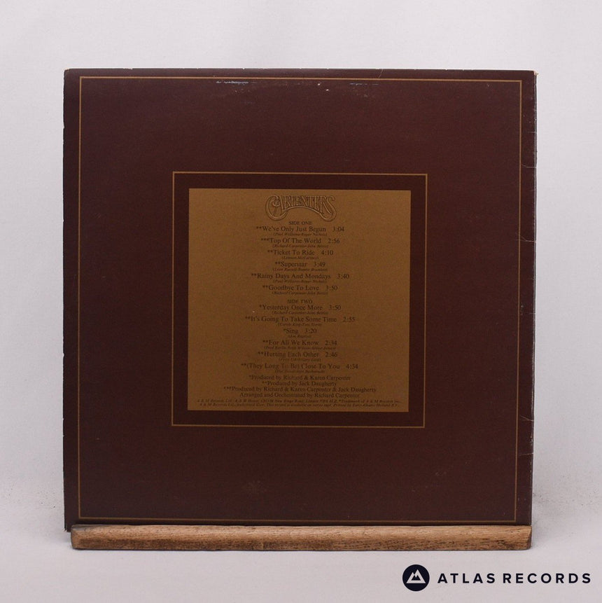 Carpenters - The Singles 1969-1973 - LP Vinyl Record - VG+/EX