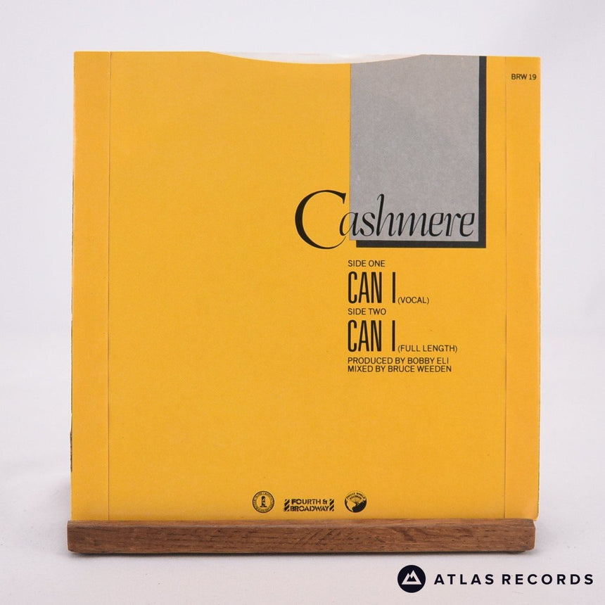 Cashmere - Can I - 7" Vinyl Record - EX/EX