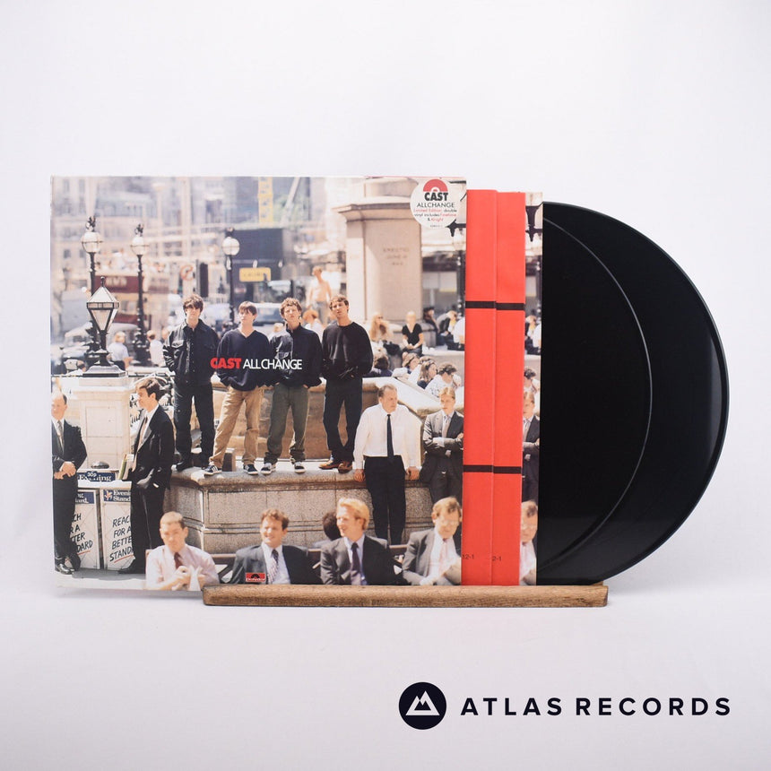 Cast All Change 2 x LP Vinyl Record - Front Cover & Record