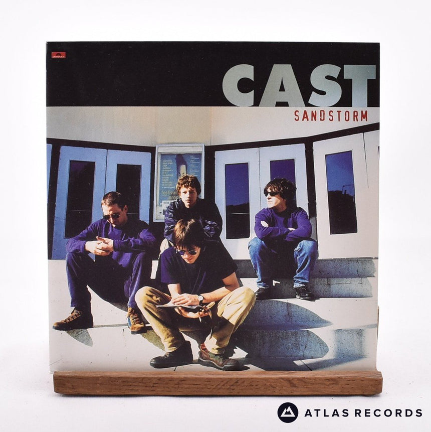 Cast - Sandstorm - Orange Translucent Insert 7" Vinyl Record - NM/NM