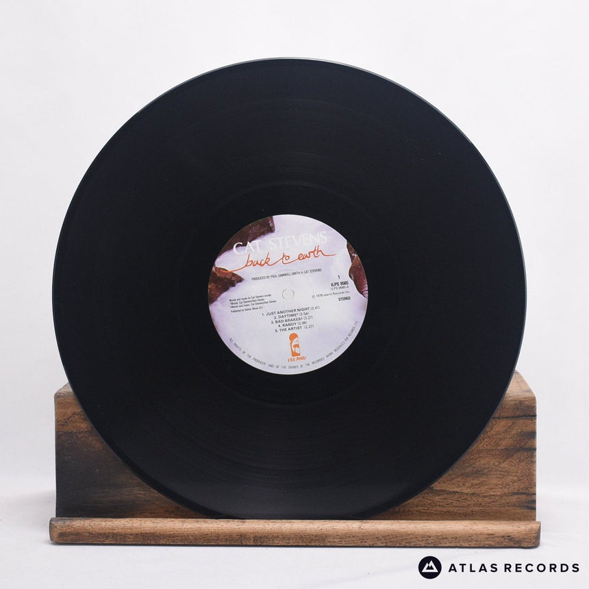 Cat Stevens - Back To Earth - LP Vinyl Record - EX/EX