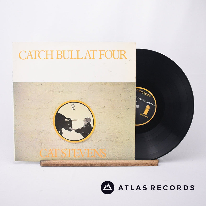 Cat Stevens Catch Bull At Four LP Vinyl Record - Front Cover & Record