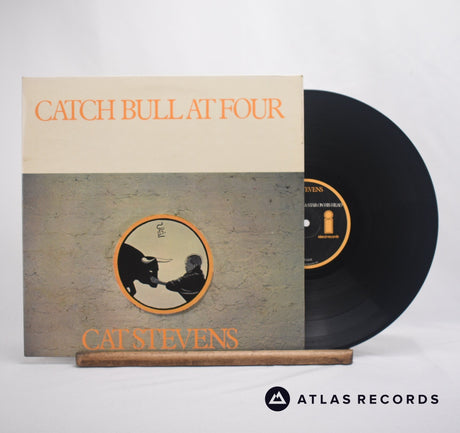 Cat Stevens Catch Bull At Four LP Vinyl Record - Front Cover & Record