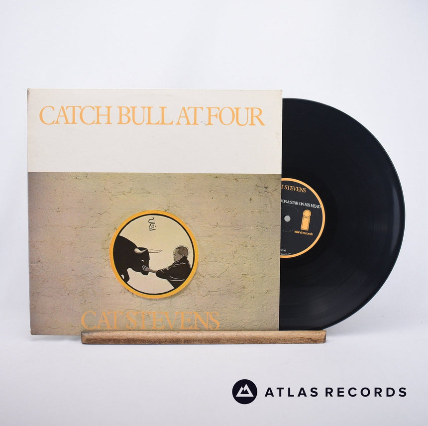 Cat Stevens Catch Bull At Four LP Vinyl Record - Front Cover & Record