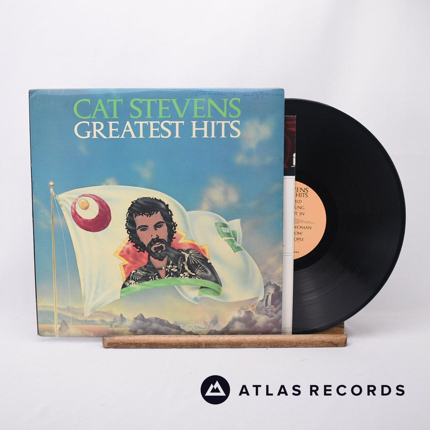 Cat Stevens Greatest Hits LP Vinyl Record - Front Cover & Record