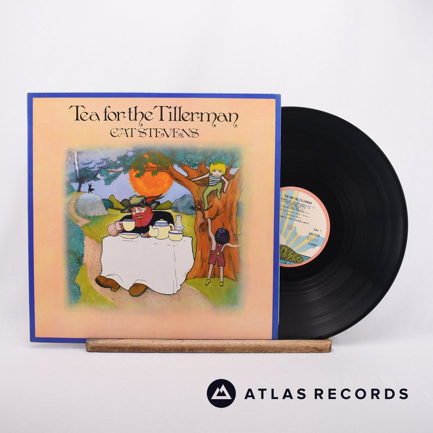 Cat Stevens Tea For The Tillerman LP Vinyl Record - Front Cover & Record