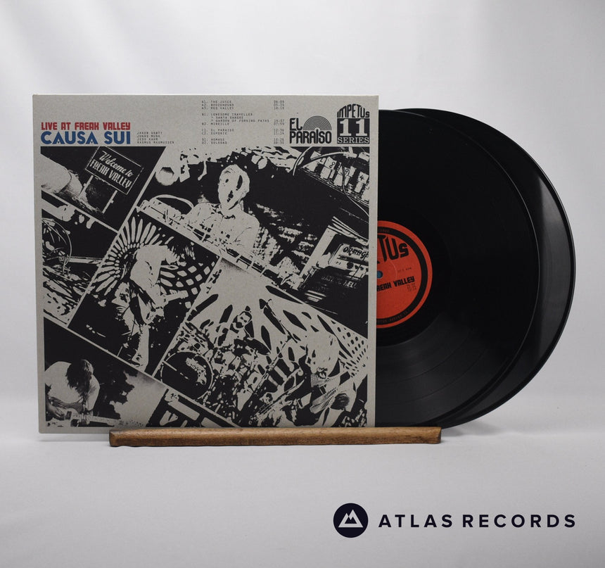Causa Sui Live At Freak Valley Double LP Vinyl Record - Front Cover & Record