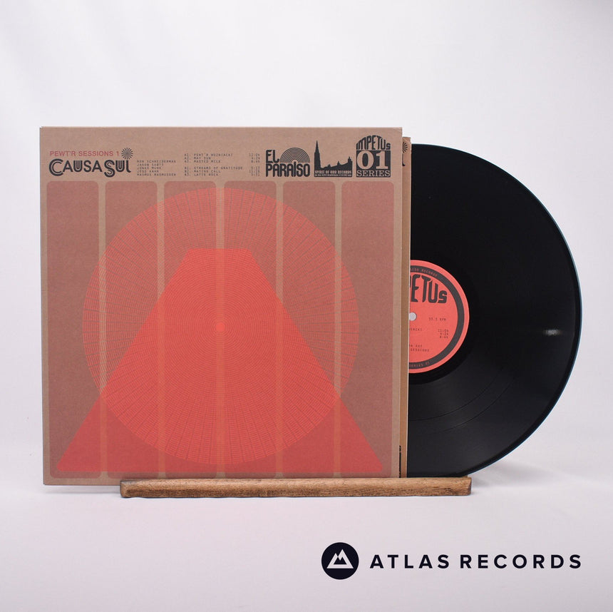Causa Sui Pewt'r Sessions 1 LP Vinyl Record - Front Cover & Record