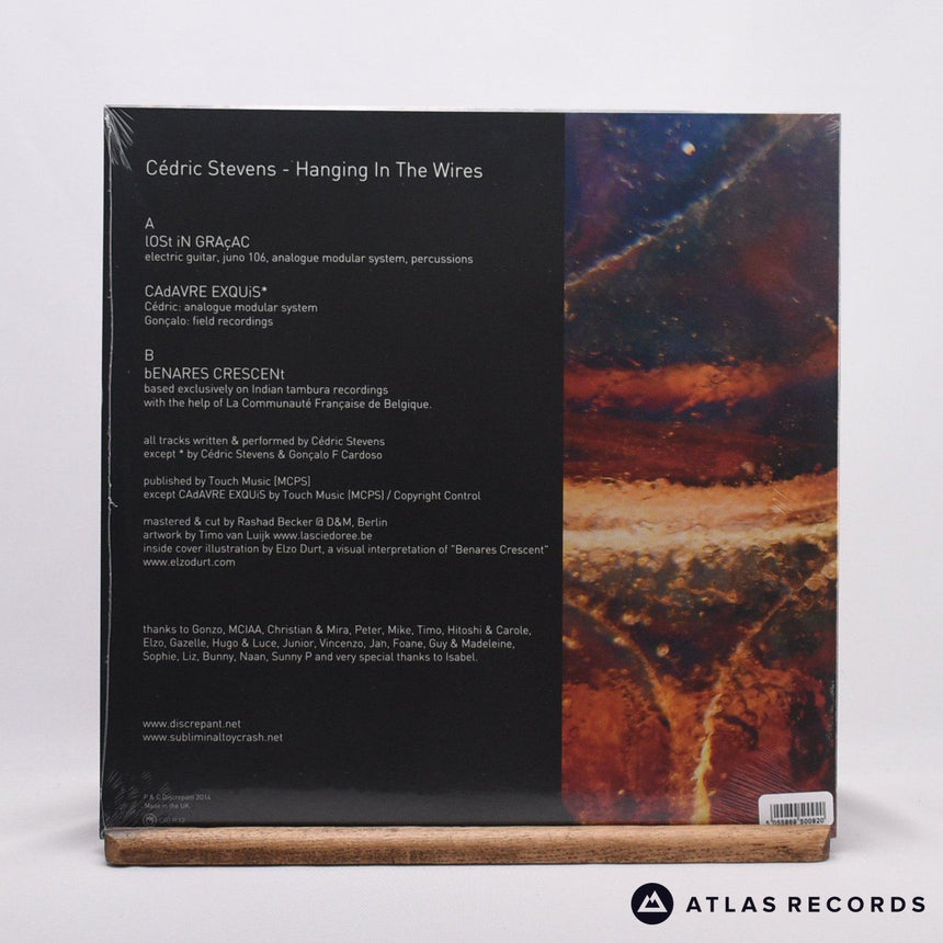 Cédric Stevens - Hanging In The Wires - Sealed LP Vinyl Record - NEW