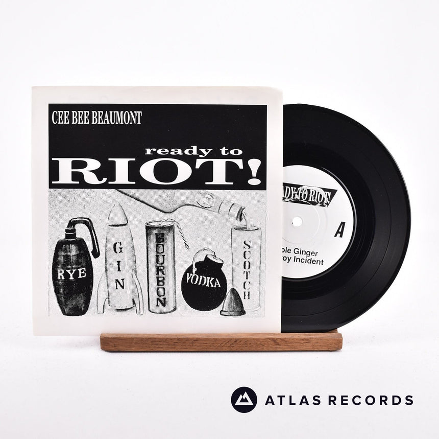 Cee Bee Beaumont Ready To Riot! 7" Vinyl Record - Front Cover & Record
