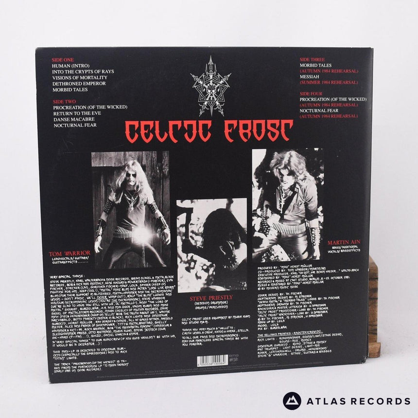 Celtic Frost - Morbid Tales - 180G Booklet Insert LP + 12" Vinyl Record - EX/EX