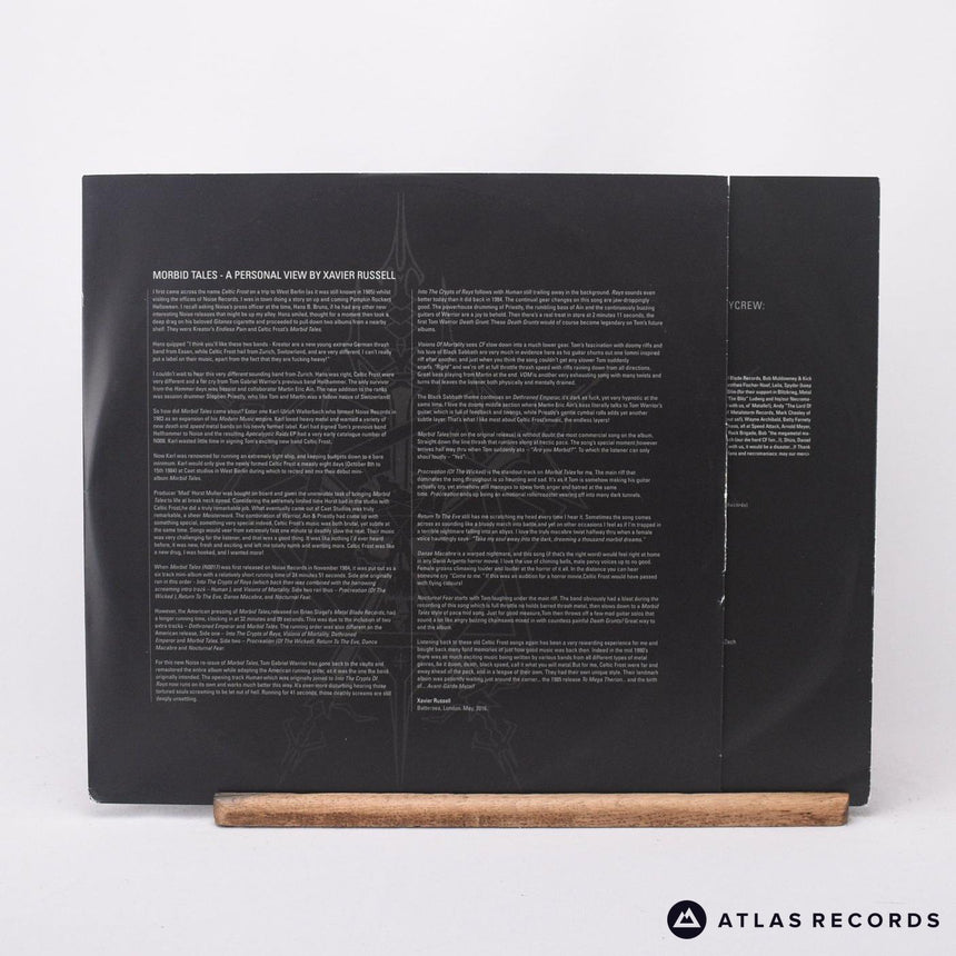 Celtic Frost - Morbid Tales - 180G Booklet Insert LP + 12" Vinyl Record - EX/EX