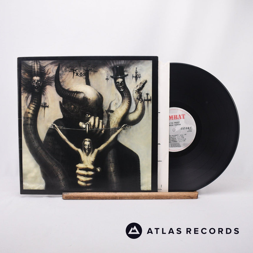 Celtic Frost To Mega Therion LP Vinyl Record - Front Cover & Record
