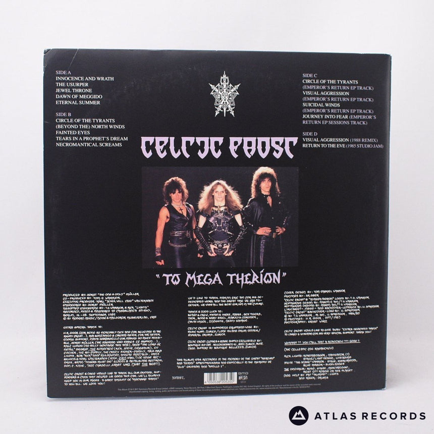 Celtic Frost - To Mega Therion - 180G Booklet 2 x LP Vinyl Record - EX/EX