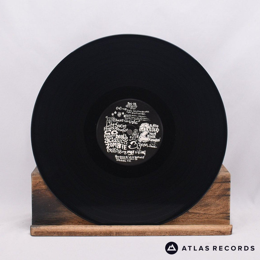 Cerebral Fix - Life Sucks And Then You Die! - A1 B1 LP Vinyl Record - EX/VG+