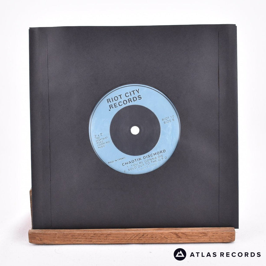 Chaotic Dischord - Fuck The World EP - 7" EP Vinyl Record - VG+