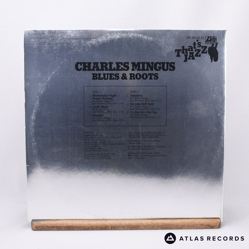 Charles Mingus - Blues & Roots - Die-Cut Sleeve LP Vinyl Record - VG+/EX