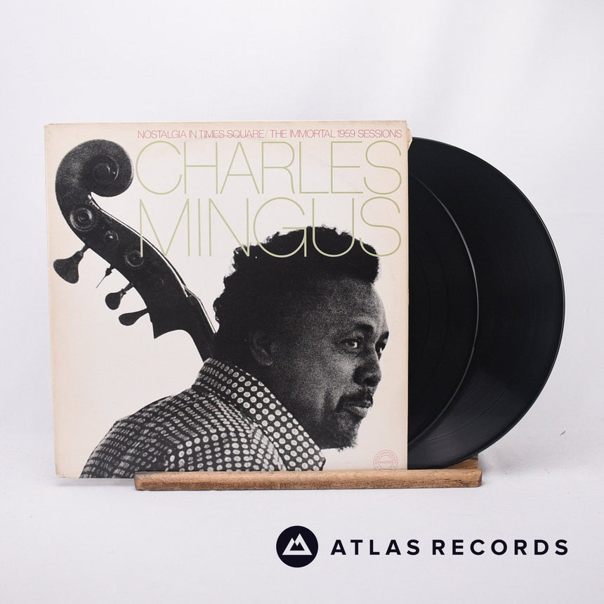 Charles Mingus Nostalgia In Times Square 2 x LP Vinyl Record - Front Cover & Record