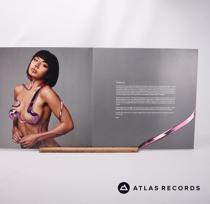 Charli XCX - Charli - Clear Gatefold A1 B1 C1 D1 2 x 12" Vinyl Record - NM/NM