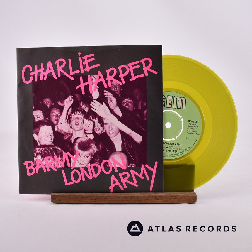 Charlie Harper Barmy London Army 7" Vinyl Record - Front Cover & Record