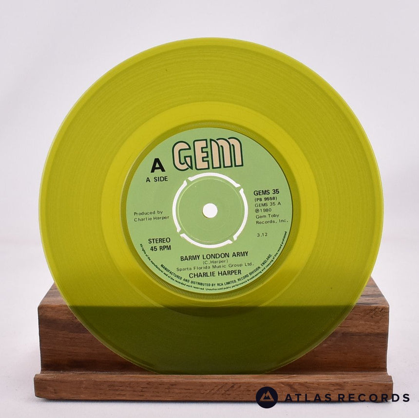 Charlie Harper - Barmy London Army - Bilbo Green 7" Vinyl Record - VG+/EX
