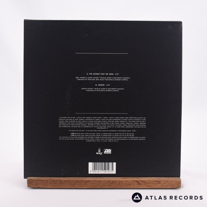 Charlotte Gainsbourg - The Songs That We Sing - 7" Vinyl Record - EX/EX