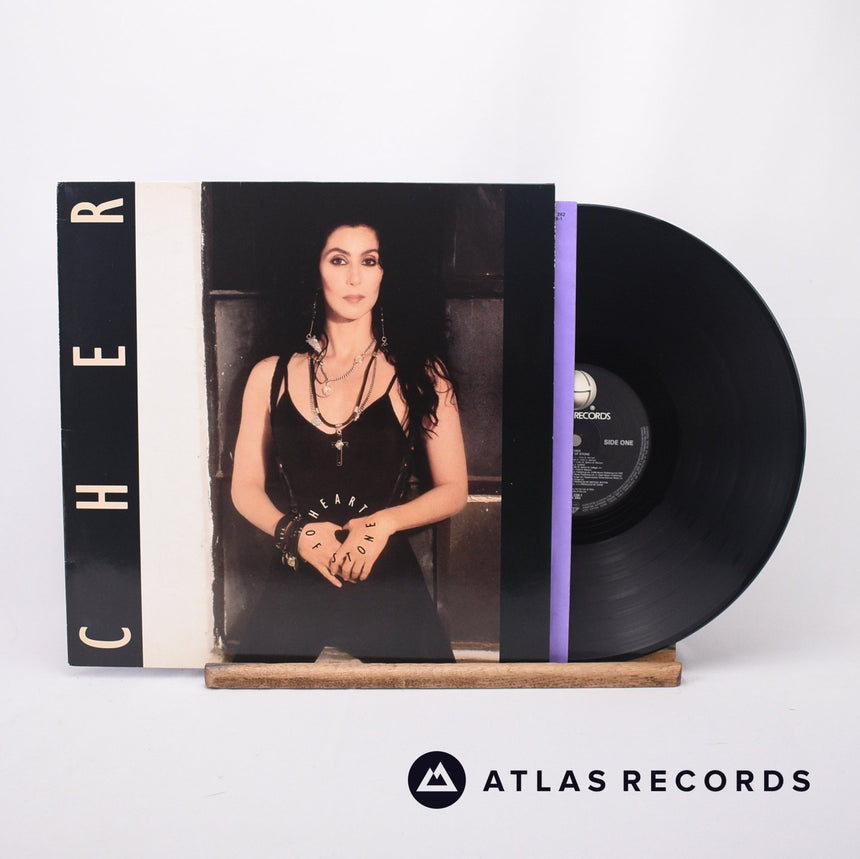 Cher Heart Of Stone LP Vinyl Record - Front Cover & Record